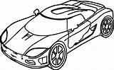 Car Coloring Pages Sports Drawing Cars Fast Toy Kids Outline Easy Sport Printable Print Perspective Clipart Bugatti Drawings Color Step sketch template
