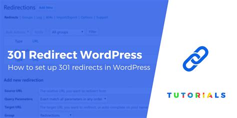 redirect wordpress step  step guide  create redirects