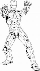 Ironman Iron Mewarnai Sketsa Th08 Ide sketch template