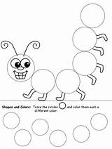 Preschool Tracing Draw sketch template