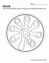 Circle Shape Coloring Oval Preschool Activities Activity Worksheet Sheet Cleverlearner Diamond Printable Shapes Sheets Pages Color Getdrawings Photography Craft Getcolorings sketch template