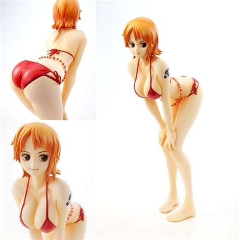 Sexy Japanese Anime One Piece Nami Bikini 1 8 Figure Figurine 16cm No