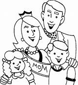 Family Coloring Pages Royal Proud Kids Royals Color Sky Fun Getcolorings Template Printable Coloringsky sketch template