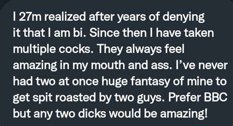 pervconfession on twitter he wants 2 dicks