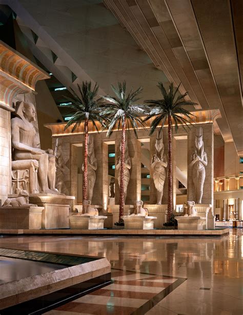 luxor hotel casino klai juba wald architecture interiors