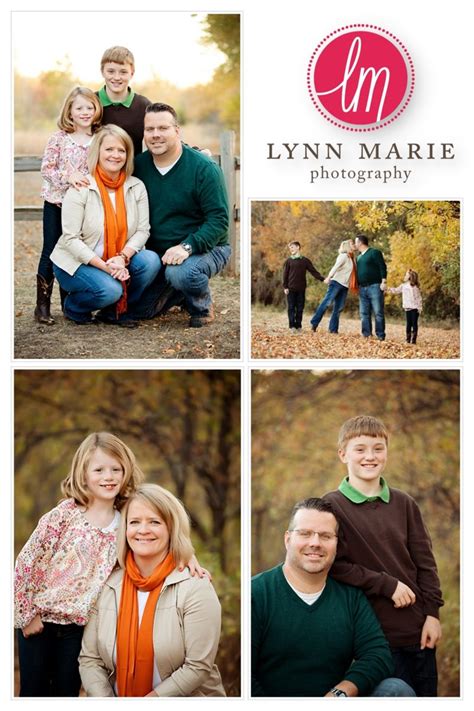 enhance  fall family portraits   bright colors  fall