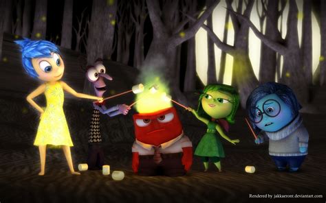 hallow mallow with inside out by jakkaeront on deviantart