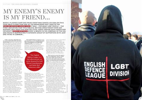Gay Magazine Boosts English Defence League Islamophobia Watch
