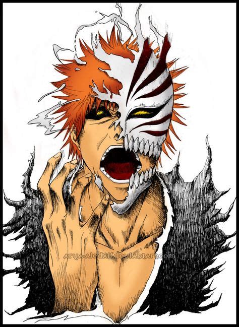 hollow ichigo bleach manga bleach anime bleach drawing