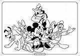 Coloring Disney Mickey Pages Mouse Friends Pdf Family Adult Typing Adventure Walt Book Sheets Minnie Kids Adults Clipart Printable Print sketch template