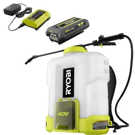 Have A Question About Ryobi 40v Cordless Battery 4 Gal Backpack