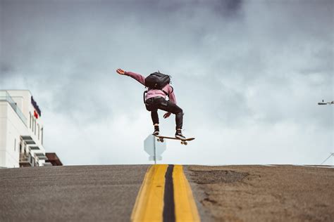 wallpaper skateboard jump trick road hd widescreen high definition fullscreen