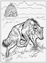 Coloring Wolf Pages Realistic Mandala Printable Adults Print Head Adult Detailed Color Halloween Animals Book Getcolorings Everfreecoloring Getdrawings Visit Choose sketch template