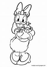 Coloring Pages Duck Daisy Print Cartoons Browser Window Colouring Popular Comments sketch template