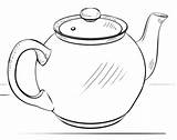 Teapot Bule Tetera Dibujos Supercoloring Objetos Cozinha Naczynia Kettle Teekanne Theepot Teteras Czajniczek Kolorowanki Kuchenne Mały Ausmalbild Mewarn15 Kolorowanka Timmy sketch template