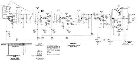 heathkit xr   transistor radio schematic service manual  schematics eeprom repair