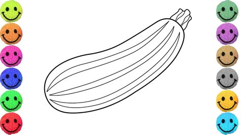 zucchini drawing