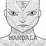 Mandala Third 3rd sketch template
