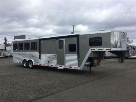 merhow trailers lq horse trailer leonard trailers horse trailers livestock car