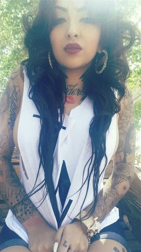 Love The Hair Tatts Outfit And Make Up So Pretty Much