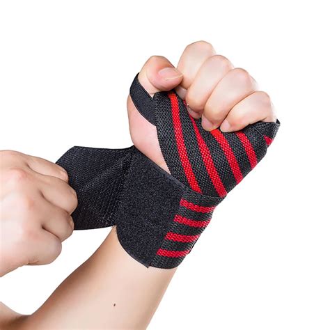 hyl  adjustable sport weightlifting wrist support bandage gym wrist band buy adjustable