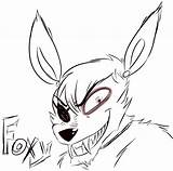 Foxy Fnaf Fox Pirate Rainbow Drawing Deviantart Sunlight Five Getdrawings Fan sketch template