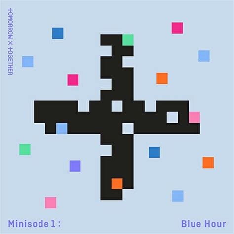 txt minisode  blue hour  album covers album covers blue hour