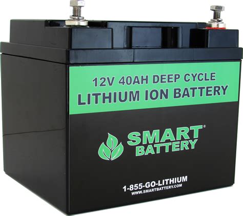 lithium ion marine batteries deep cycle batteries smart battery