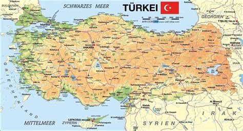 map  turkey mapsofnet