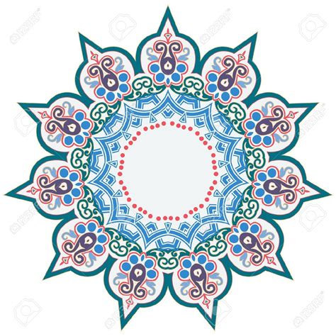 vector of traditional persian arabic turkish islamic pattern royalty