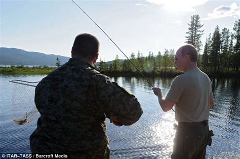 vladimir putin strips to his waist again for macho hunting