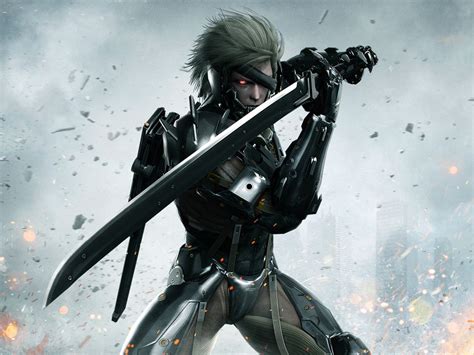 Raiden Promotional Characters And Art Metal Gear Rising Revengeance