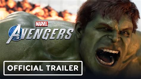 marvels avengers official gameplay trailer youtube