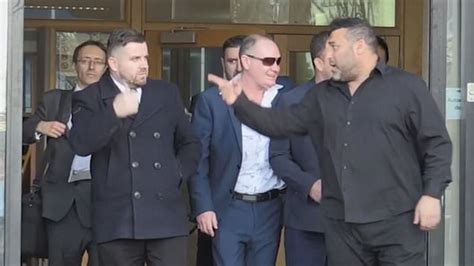 paul gascoigne smiling after not guilty sex assault plea metro video