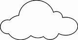 Nuvem Nube Molde Nuage Moldes Desenhar Pintar Netart Wolken Nuvens Classique Clipartmag Wolk Pasta Escolha Childrencoloring sketch template
