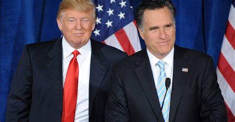 donald trump on mitt romney are you sure he s a mormon first