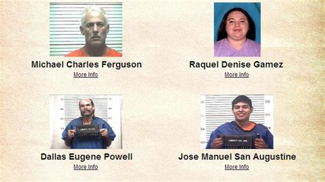 Photos Who Are Liberty Countys 10 Most Wanted Fugitives Abc13 Houston