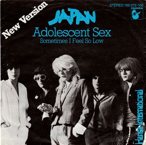 Japan Adolescent Sex Vinyl 7 Single 45 Rpm Discogs