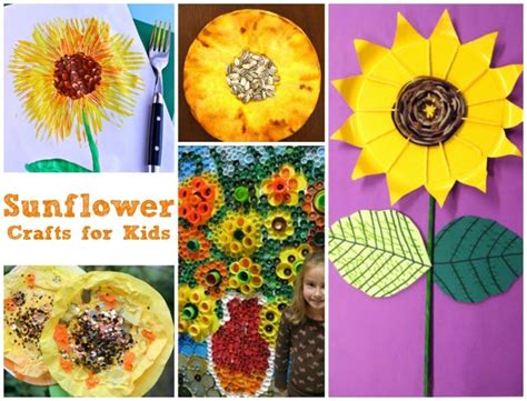 stunning sunflower crafts red ted arts blog