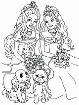 Barbie Coloring Pages House Dream Wedding Ken Color Dog Dreamhouse Printable Horse Life Getcolorings Mermaid Print Colorings sketch template