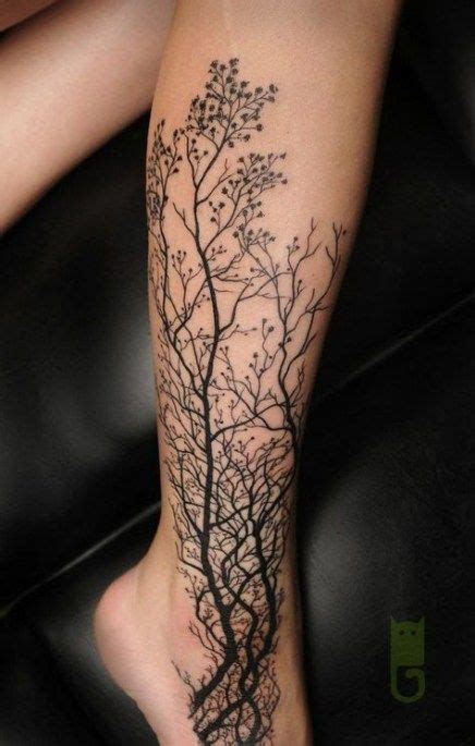 Trendy Tattoo Tree Leg Design 25 Ideas Full Leg Tattoos Sleeve