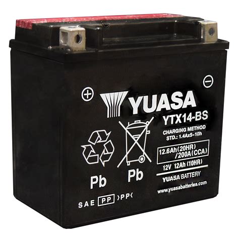 ytx14 bs yuasa battery inc