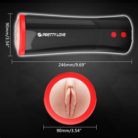 pretty love ozzy thrusting male masturbator w vagina sleeve black sex toys and adult