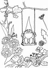 Gnome Coloring Pages David Garden Gnomes Kids Printable Adult Adults Color Colouring Sheets Fairies Print Rocks Fairy Printables Dinokids Books sketch template