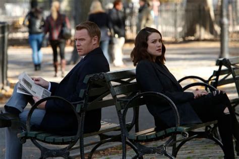 ressler and liz find some nice benches the blacklist