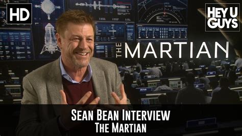 Exclusive Sean Bean Interview The Martian Youtube