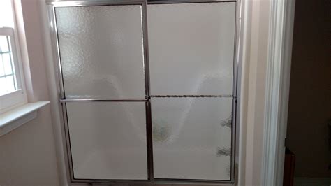 Installed 2 Custom Glass Shower Doors And Round Table Top