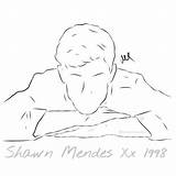 Shawn Mendes Drawings Pages Coloring Sketch Fanart Draw Magcon Easy Fan Simple Yahoo These Sketches Boys Cartoon Terrify Impress Will sketch template