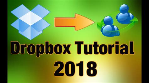 dropbox tutorial  beginners guide youtube