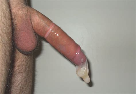 cum inside a condom